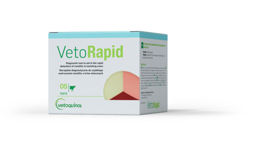 Vetorapid Vetoquinol - Rapid test for mastitis pathogen identification