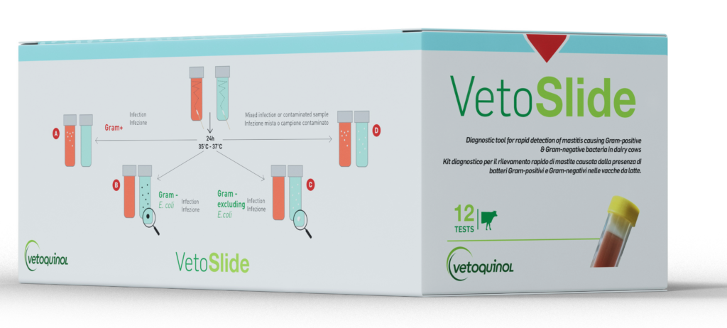 Vetoslide Vetoquinol - Easily identify bacteria in milk samples within an 8-24 hour period