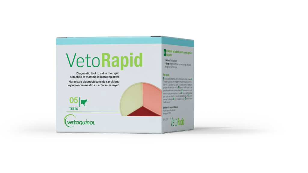 Vetorapid-Rapid test for mastitis pathogen identification
