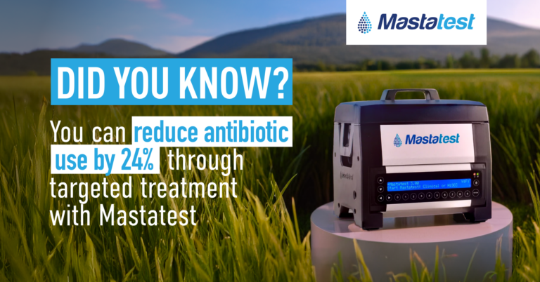 Reduce antibiotic use by 24% with Mastatest